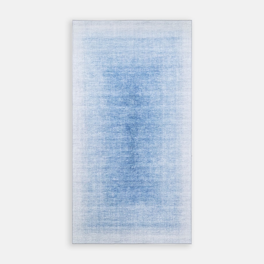 Dywan nowoczesny OMBRE, niebieski, 80x150 cm
