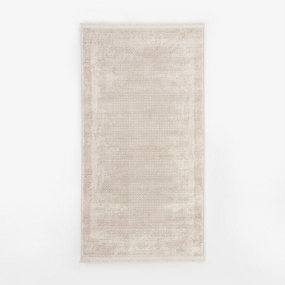 Dywan w stylu vintage CHARLIE, beżowy, 80x150 cm