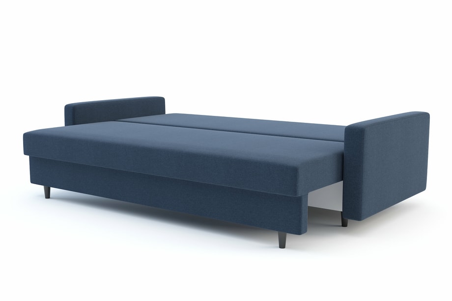 Sofa rozkładana ciemnoniebieska KELLY