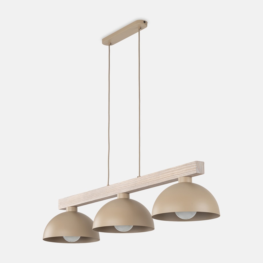 Lampa wisząca 3 klosze sabbia OSLO