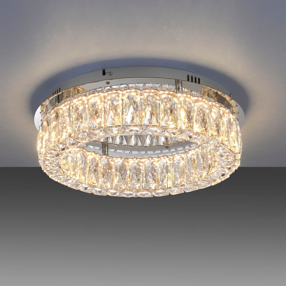 Lampa sufitowa LED chrom KULUNKA