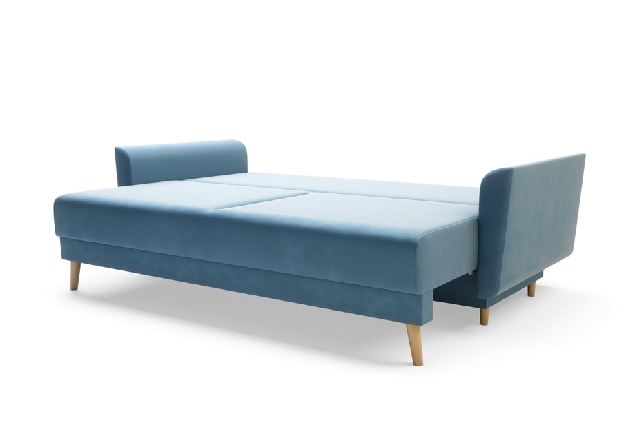 Sofa błękitna AMBER