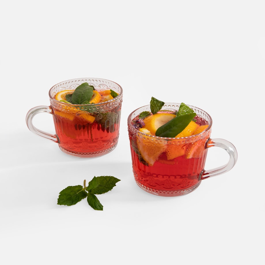 Kubek szklany KAREN 450 ml