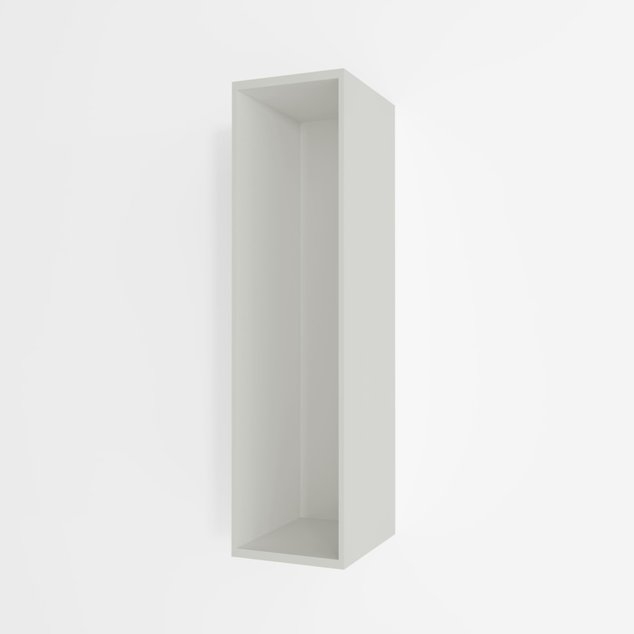 Korpus wiszący biały 25x98,5 cm QUBIK 