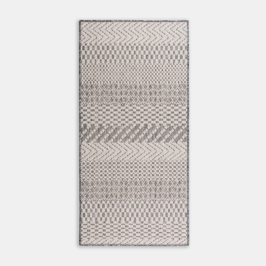 Dywan geometryczny zewnętrzny EXPRESS 67x140 cm