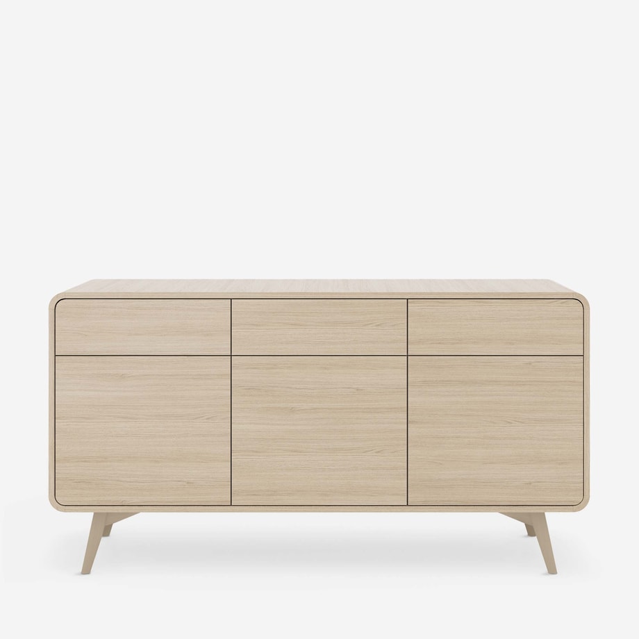 Komoda HELION z szufladami 160 cm dąb Vicenza