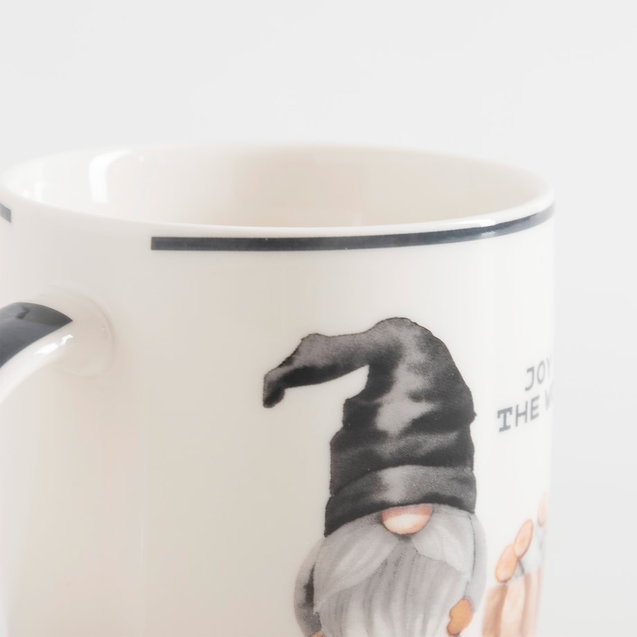 Kubek świąteczny SKRZAT z napisem, 370 ml