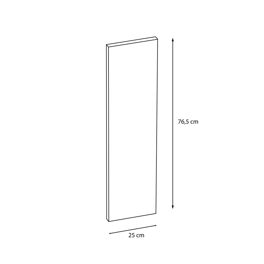 Front drzwi granatowy 25x76,5 cm MADERA