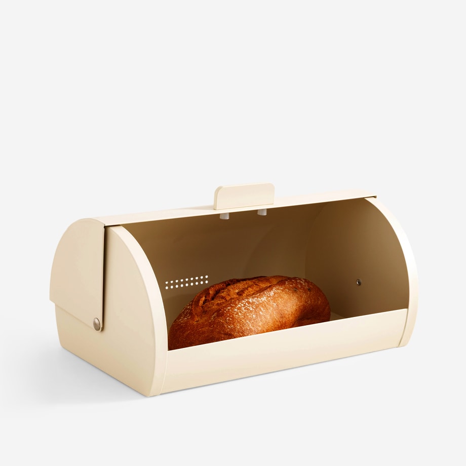 Chlebak kremowy 36x22x17 cm