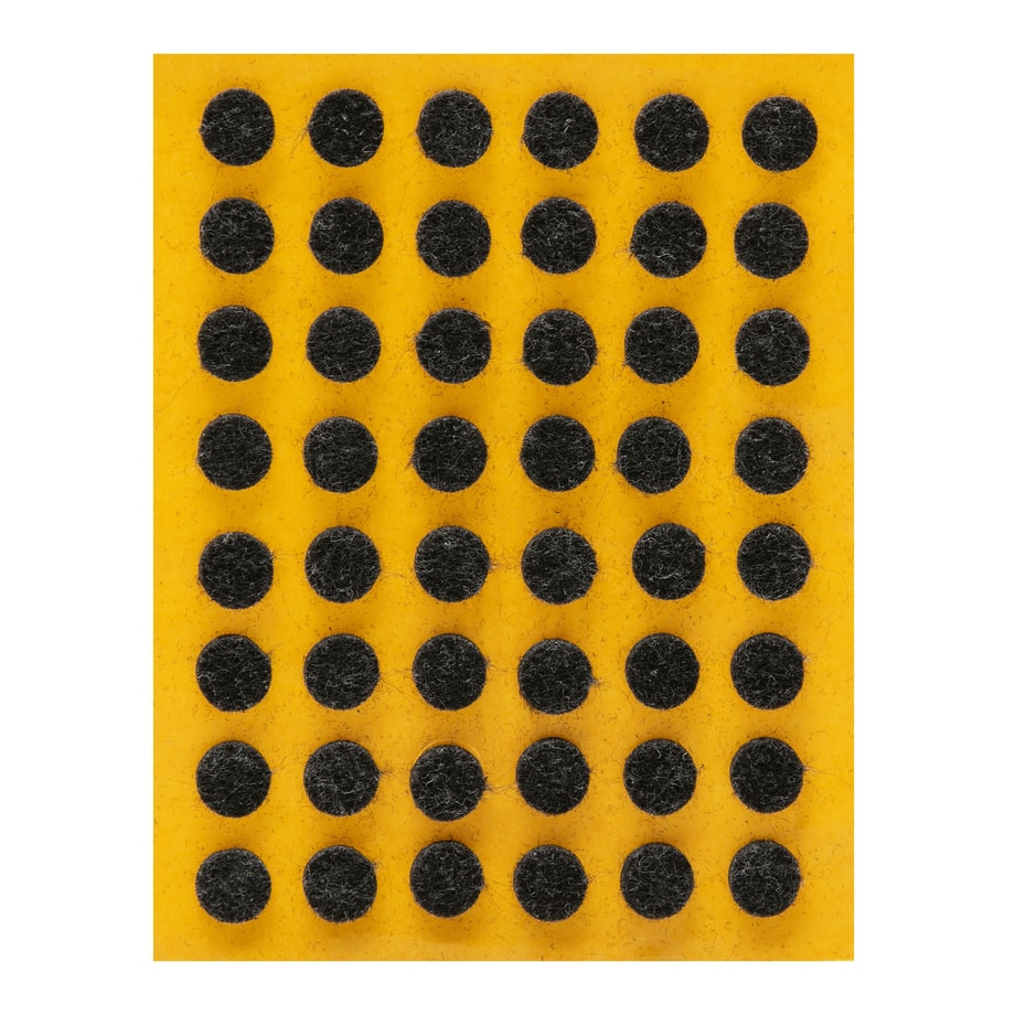 Podkładki pod meble czarne KOŁO 1x1 cm