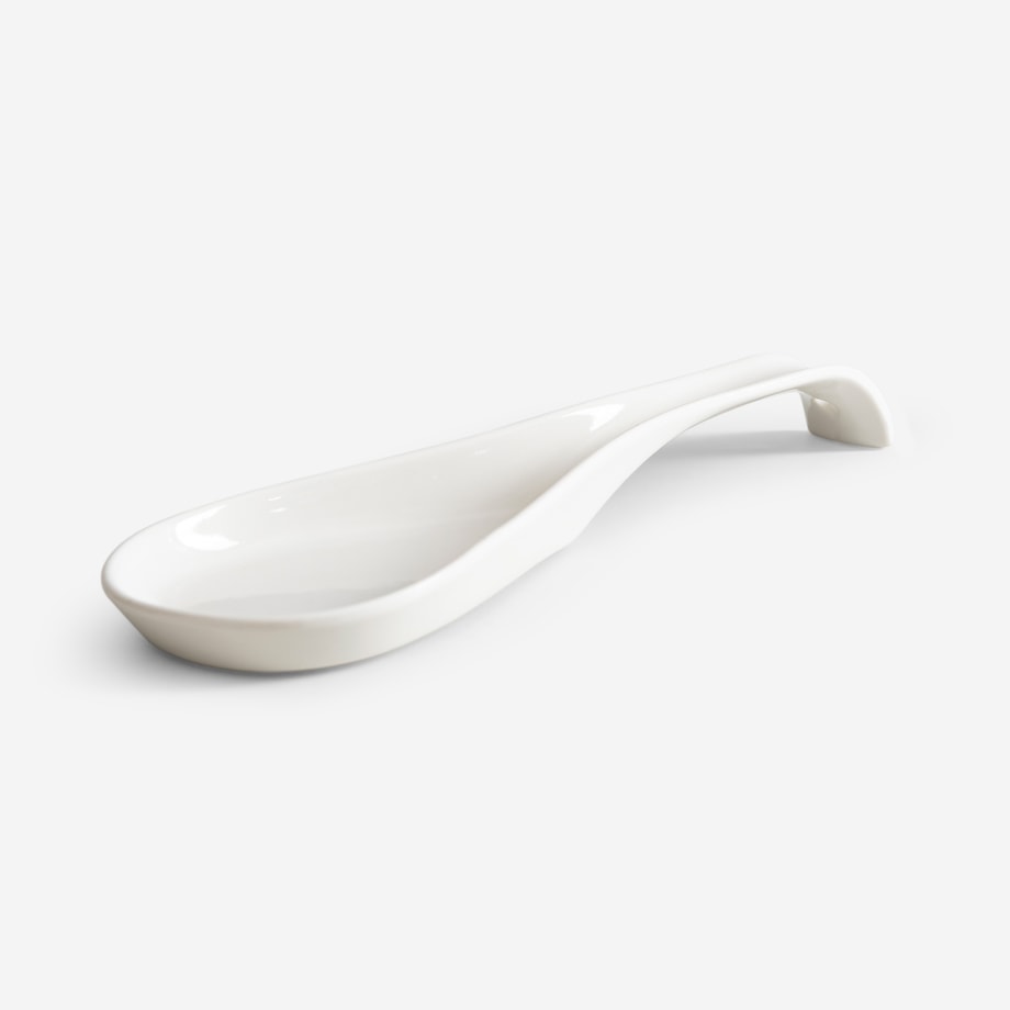 Podstawka pod łyżkę porcelanowa