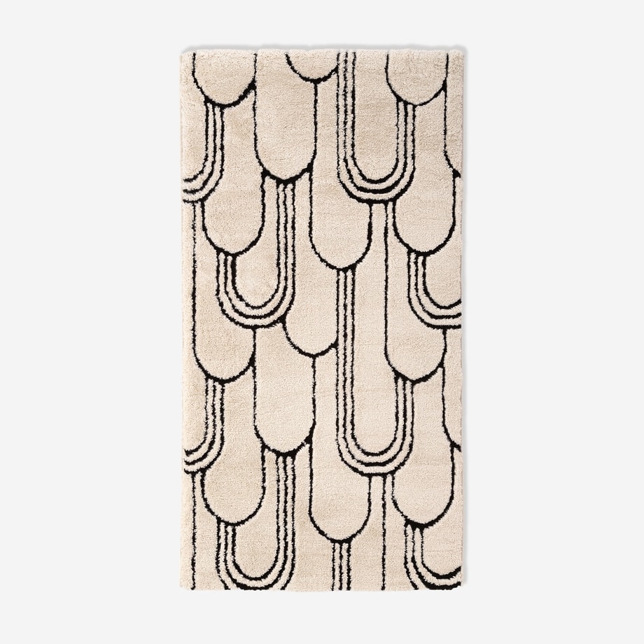 COZY Dywan w stylu art deco 80x150 cm