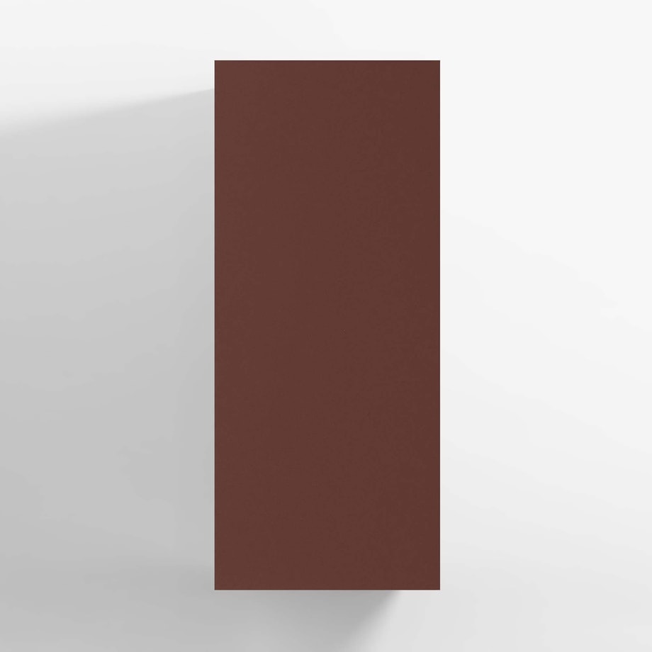Formatka stojąca czerwony mat 58x137,8 cm MADERA