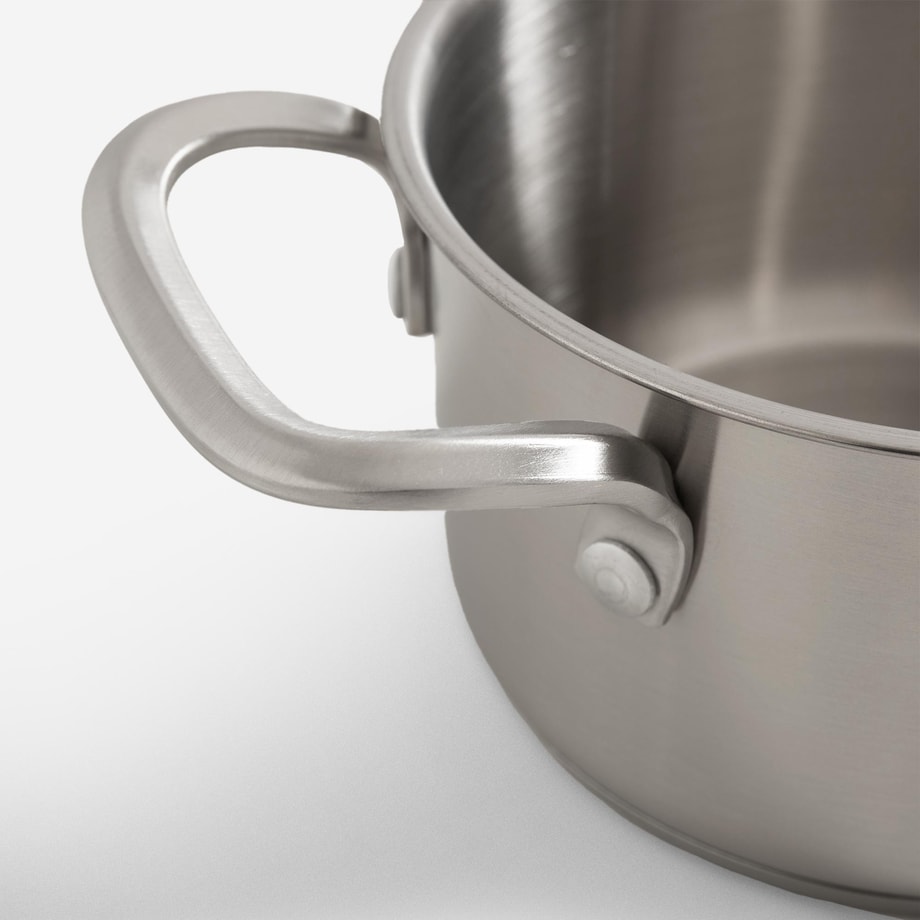 Garnek z pokrywką stal nierdzewna 1,5 l MODERNA