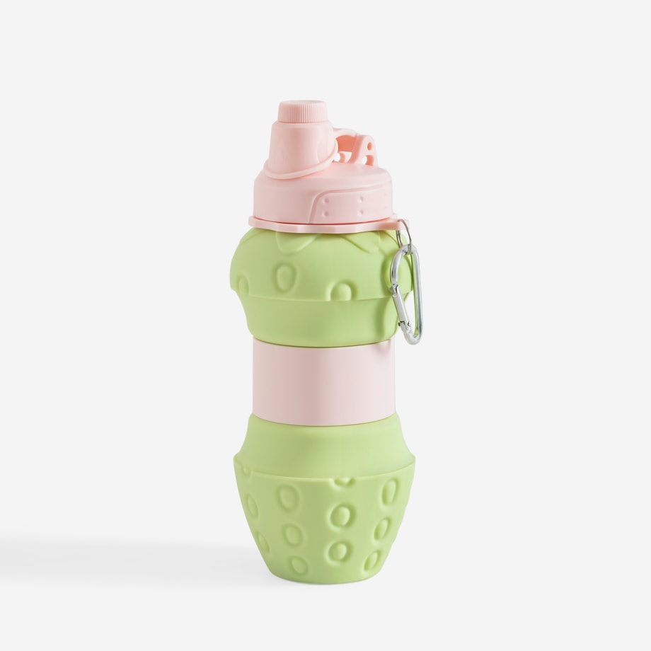 Butelka silikonowa zielona 600 ml COMPACT CORE