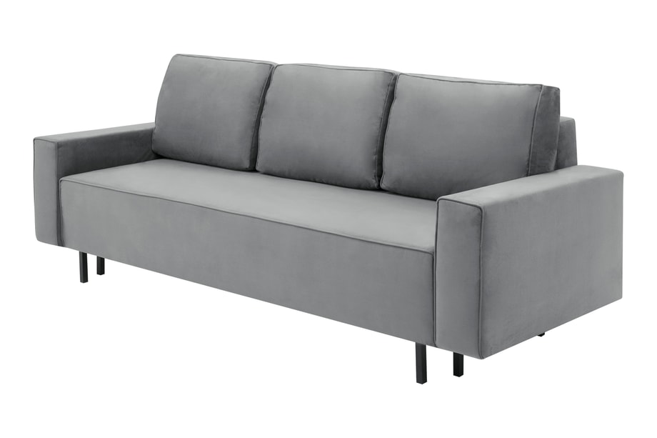 Sofa rozkładana szara KAMALA