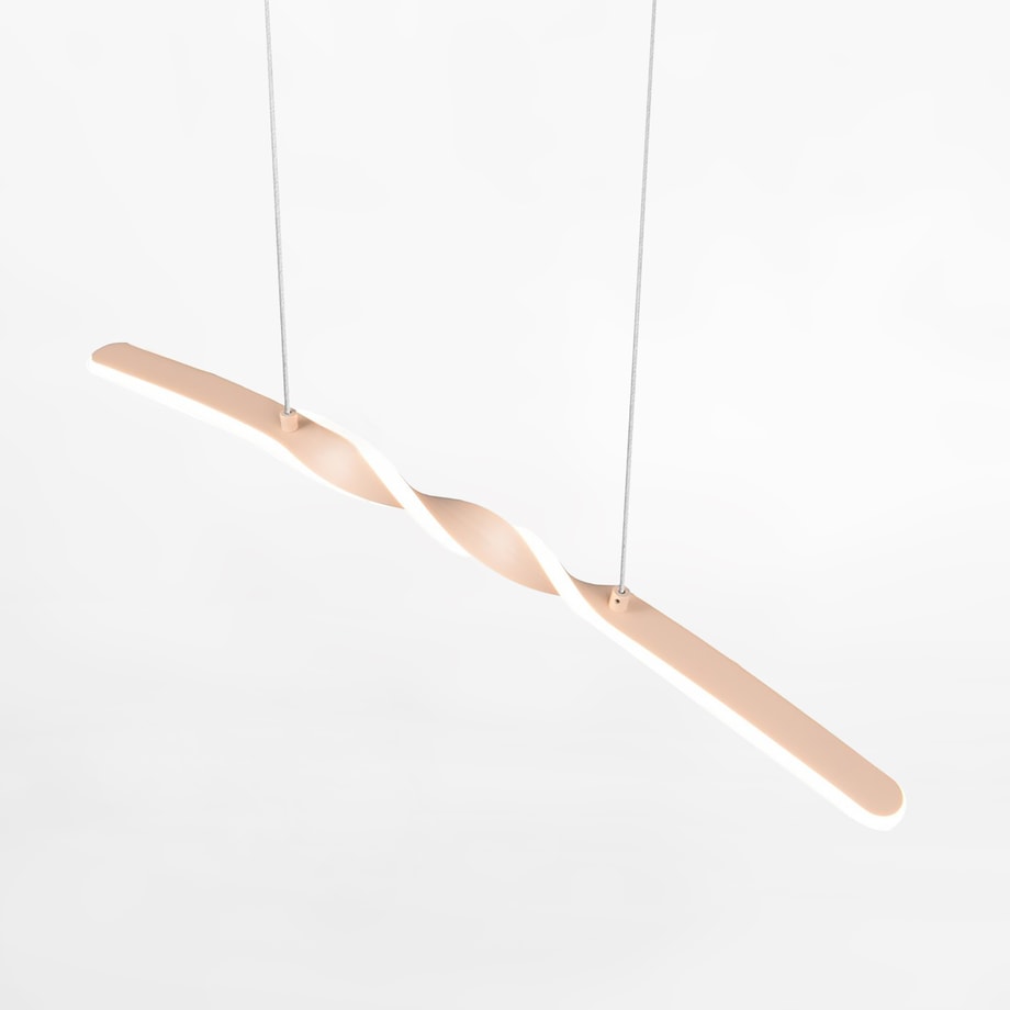 Lampa wisząca LED piaskowa GINKO