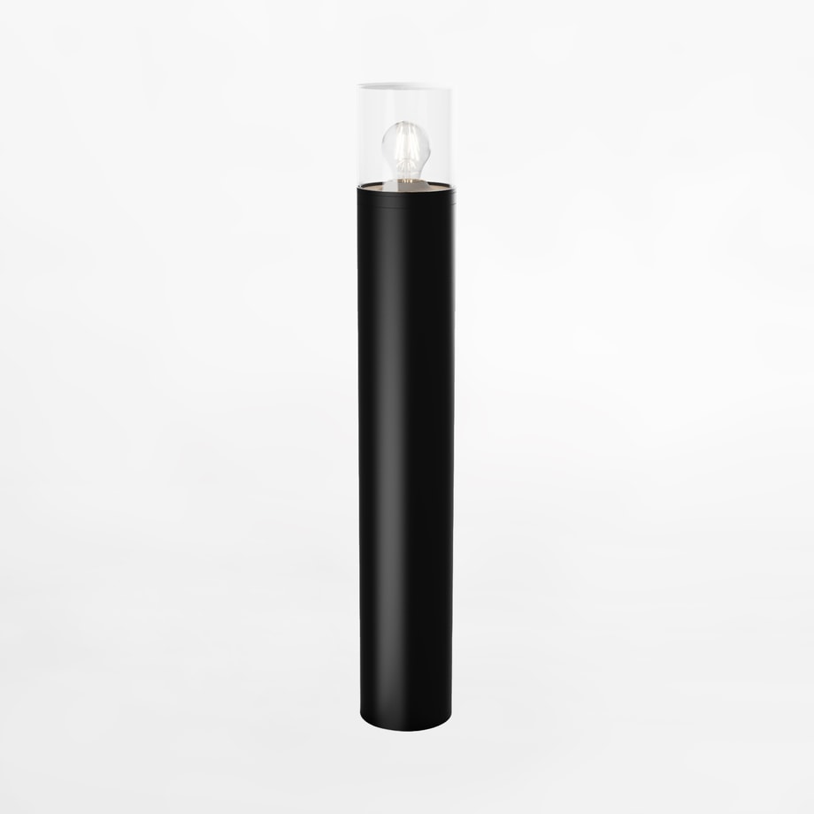 Lampa stojąca zewnętrzna SIENNA czarna