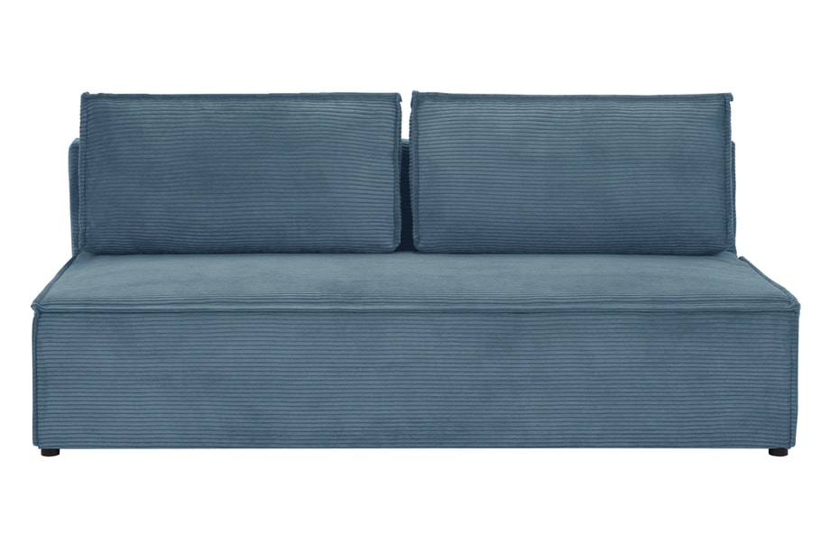 Sofa rozkładana 3-osobowa niebieska UNO