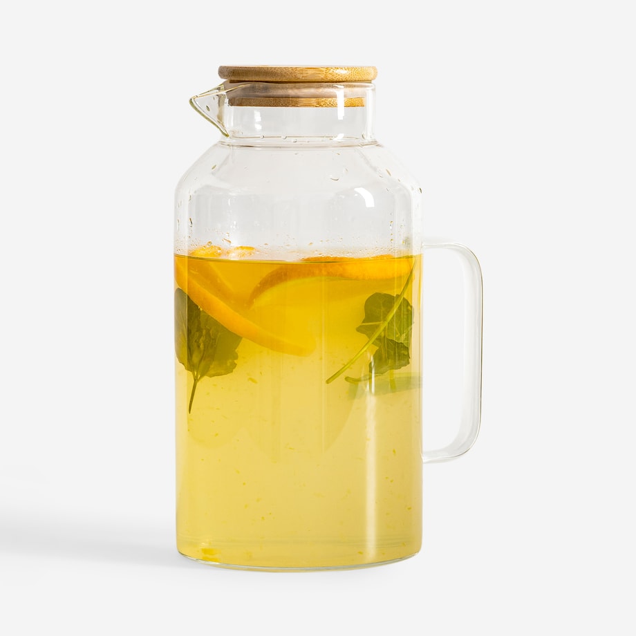 Dzbanek z bambusową pokrywką 2,4 l