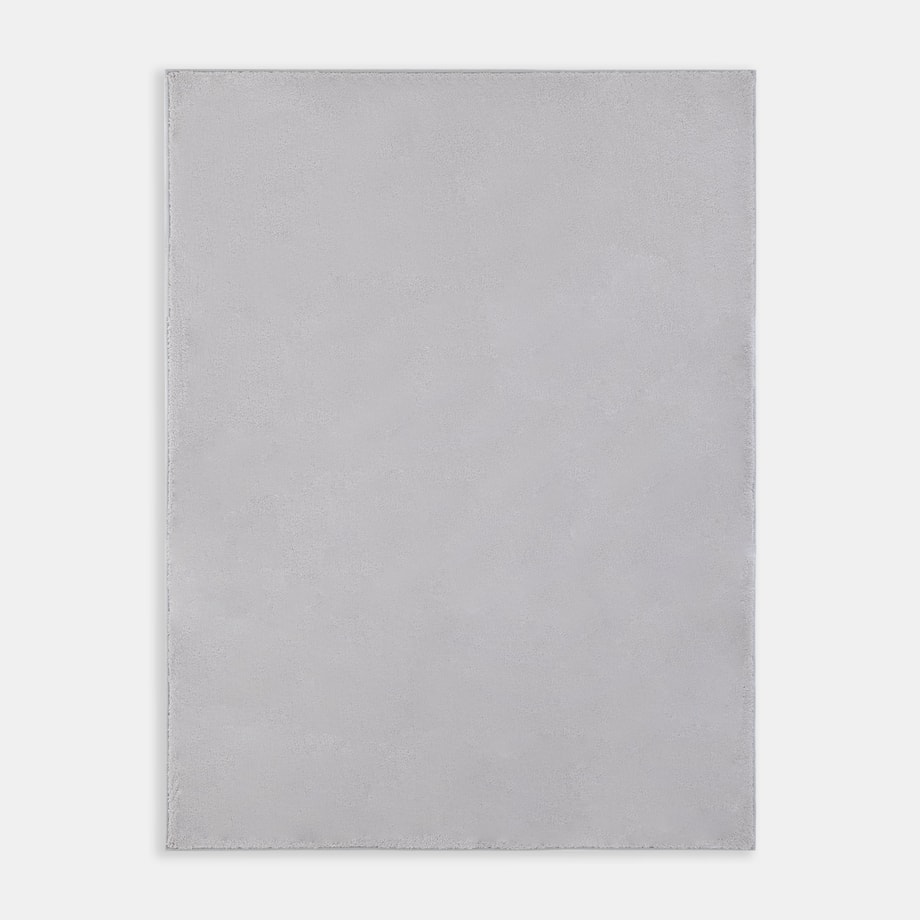 Dywan srebrno-szary SOLID 120x160 cm