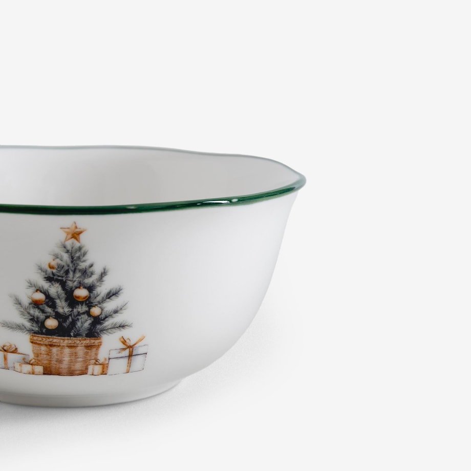 Miska porcelanowa z choinką 420 ml CHRISTMAS TREE 