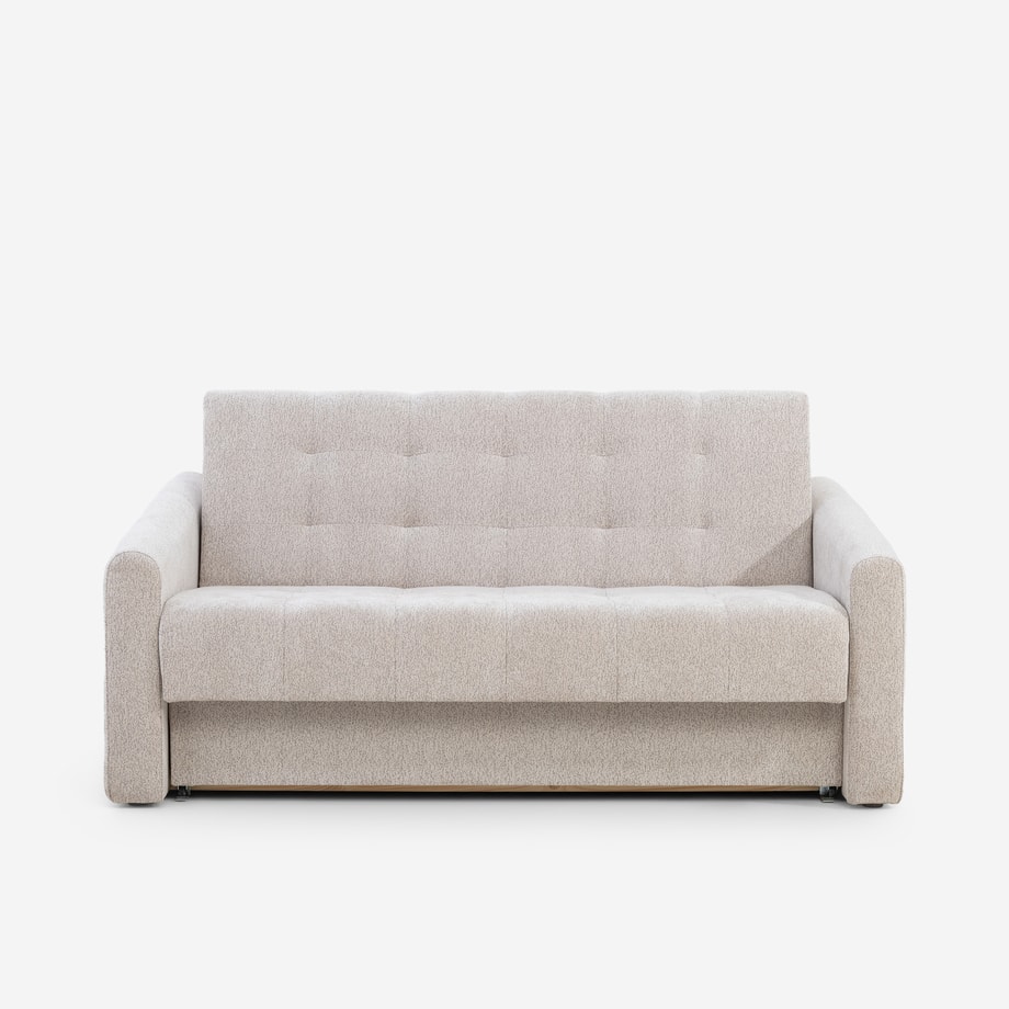 CORA 3 sofa 3-osobowa rozkładana beżowa