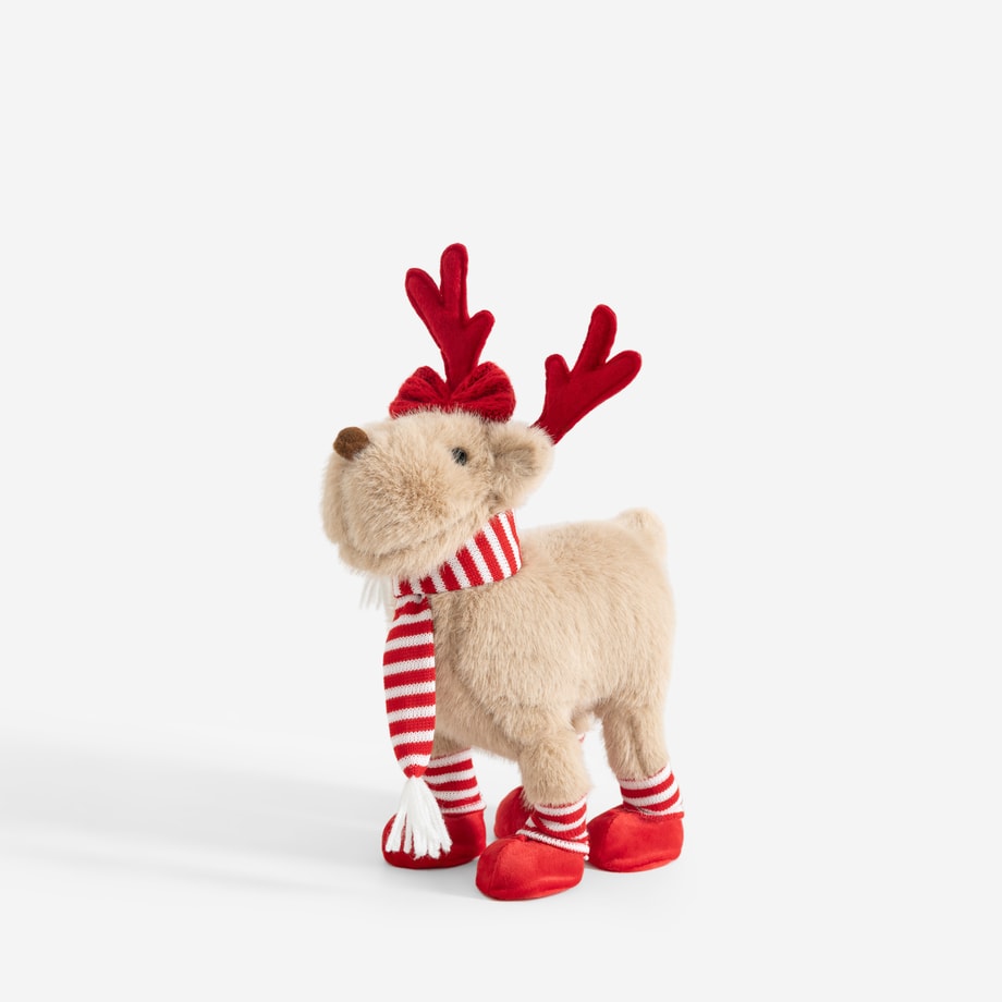 Świąteczna dekoracja RENIFER  brązowy 30 cm