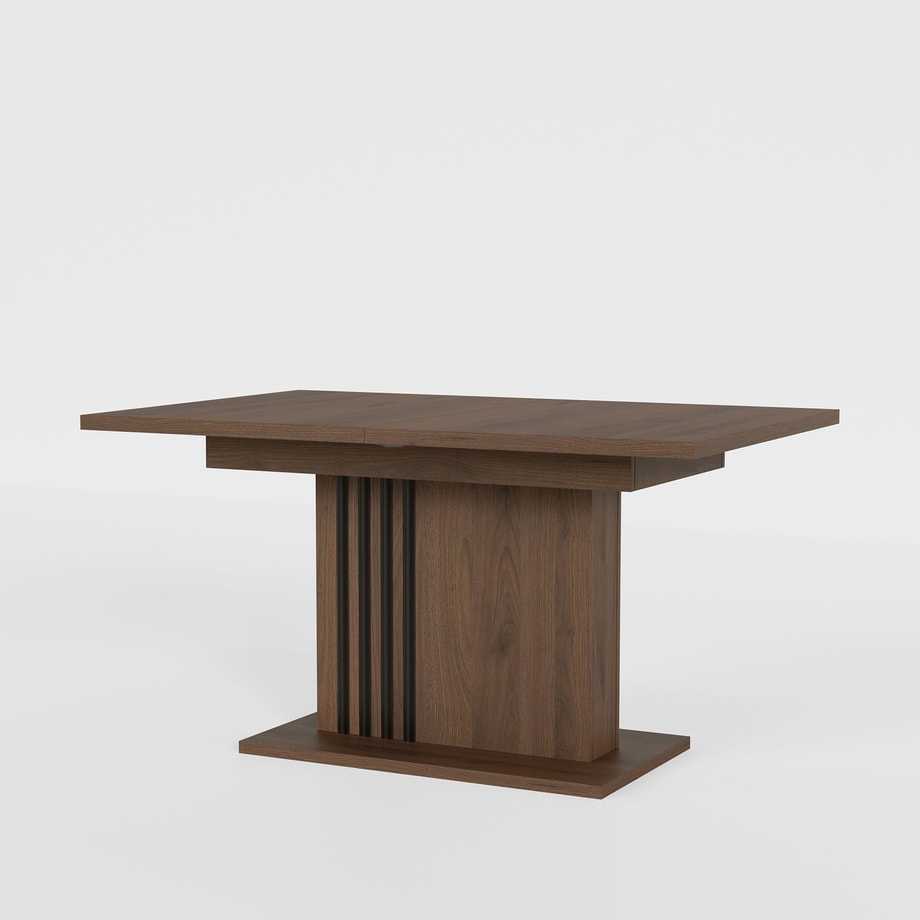 Stół rozkładany orzech elegant LEONEL 140-180 cm