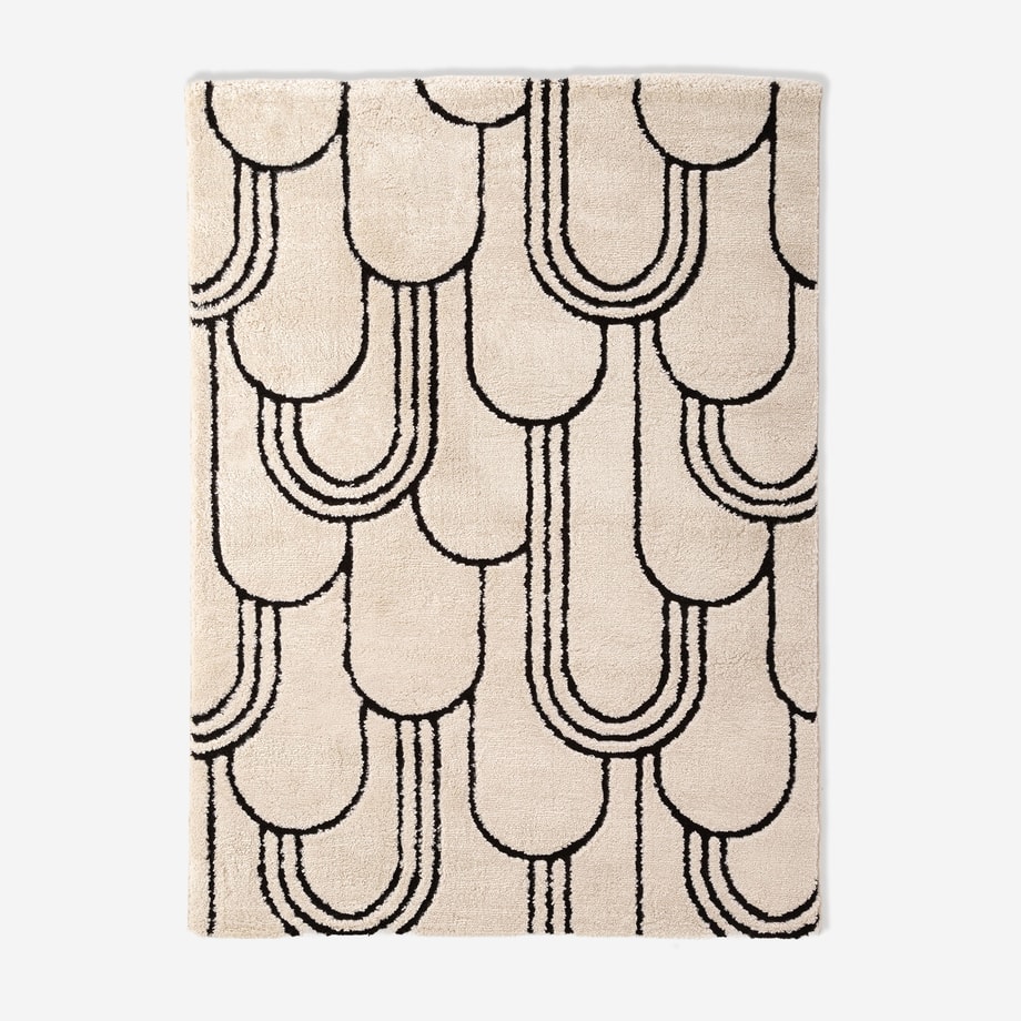 COZY Dywan w stylu art deco 120x160 cm