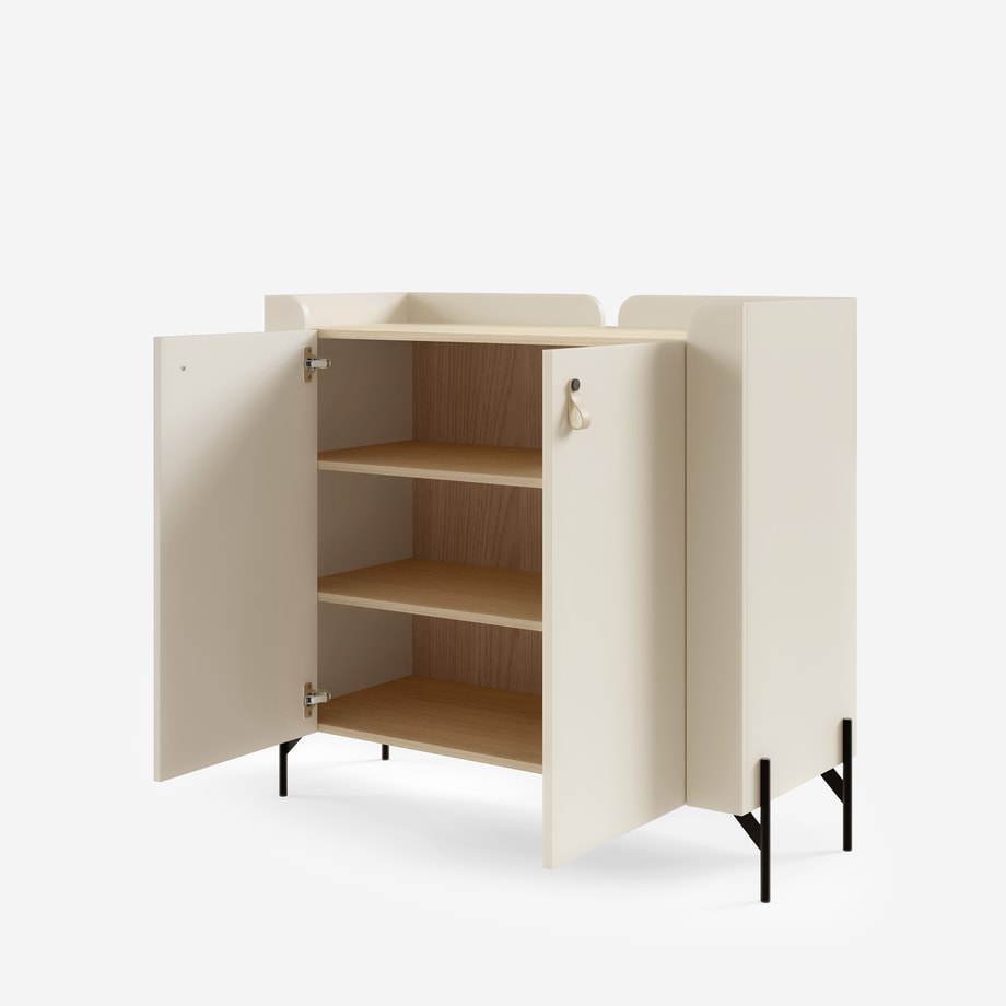 SALERNO komoda 2-drzwiowa 100 cm