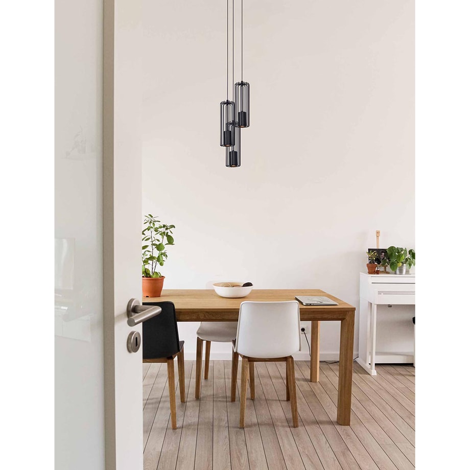 Lampa wisząca czarna FALCON 3