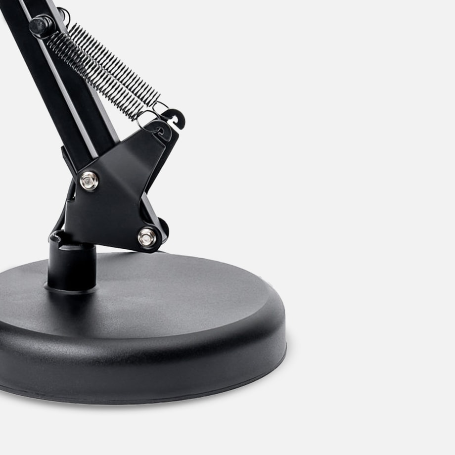 Lampa biurkowa kreślarska powiększająca MAGNIFY LED czarna