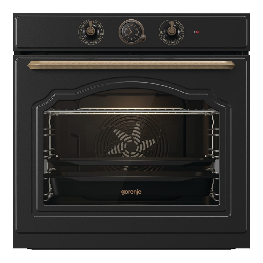 Piekarnik retro CLASSICO czarny BOS67372CLB