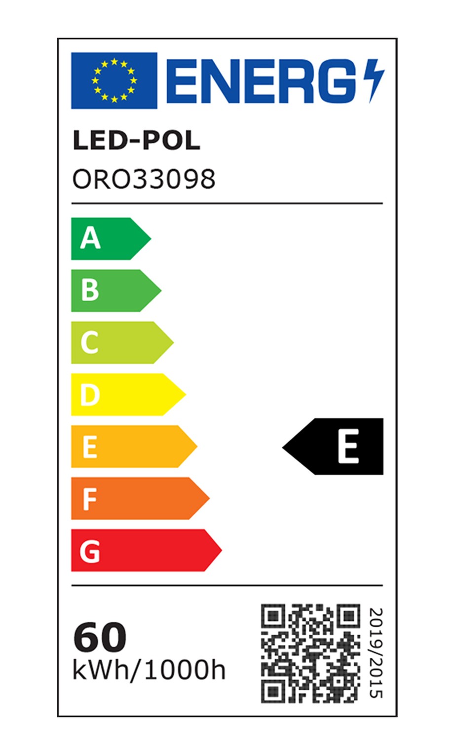 ORO-OLMO plafon LED okrągły 60W jasne drewno 49 cm