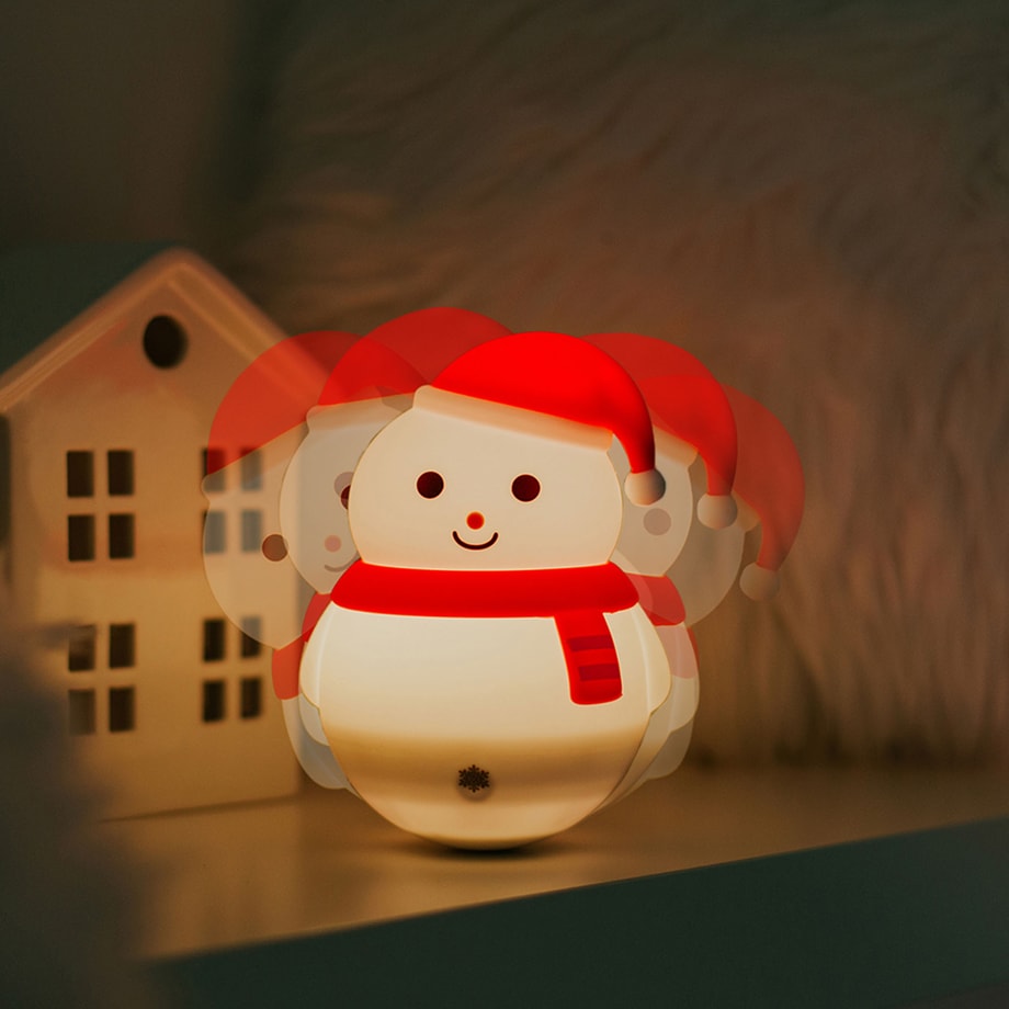 Lampka nocna świąteczna LED RGB MARY'S BAŁWAN