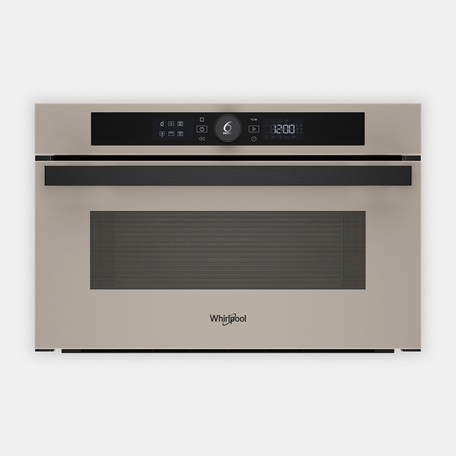 WHIRLPOOL WMD44ME kuchenka mikrofalowa do zabudowy z grillem beżowa