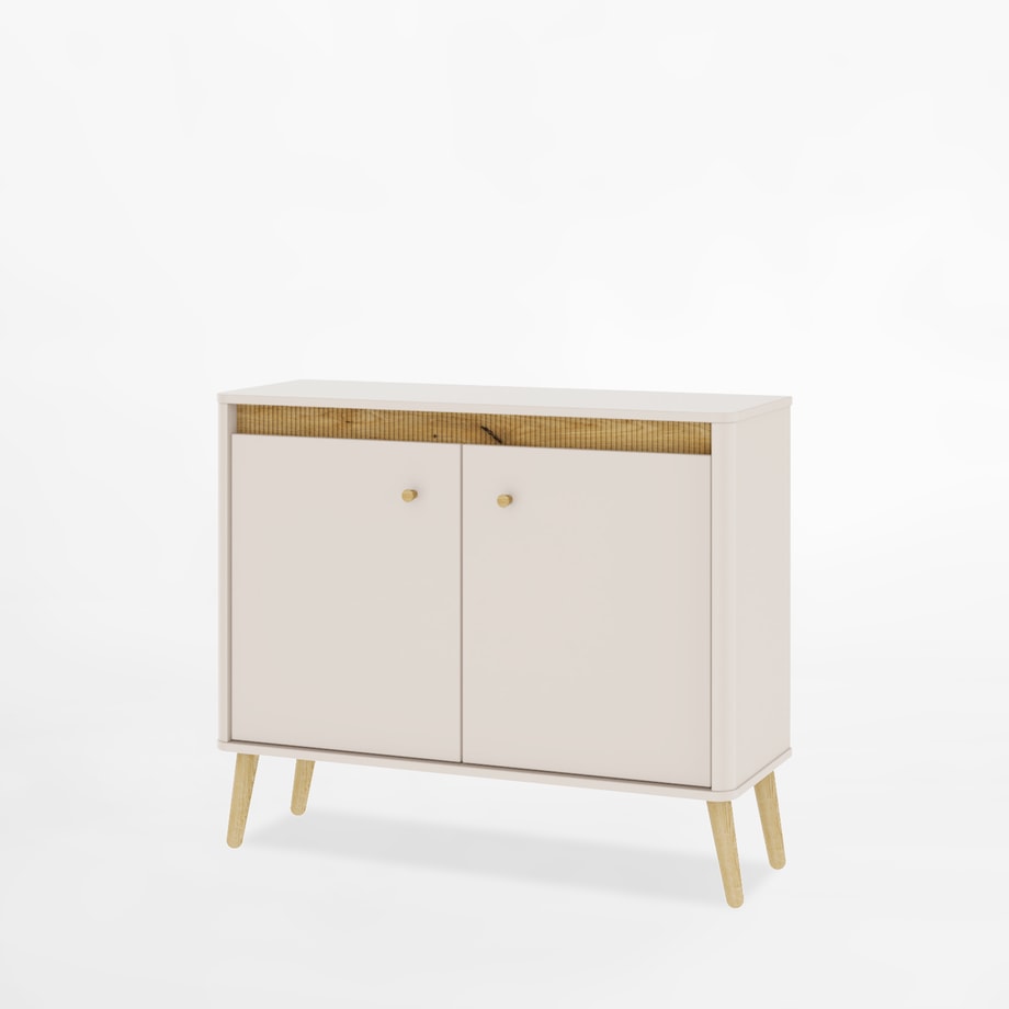 Komoda z oświetleniem LORENA 106 cm kaszmir