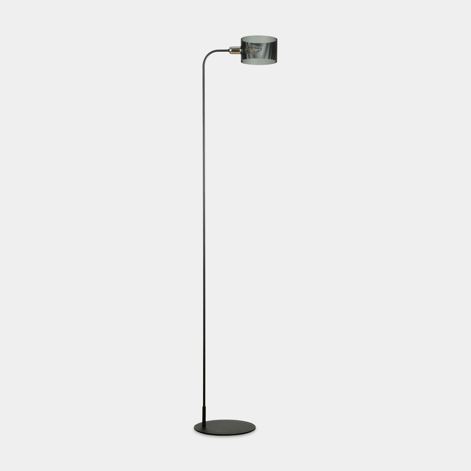 Lampa podłogowa czarna MIKO