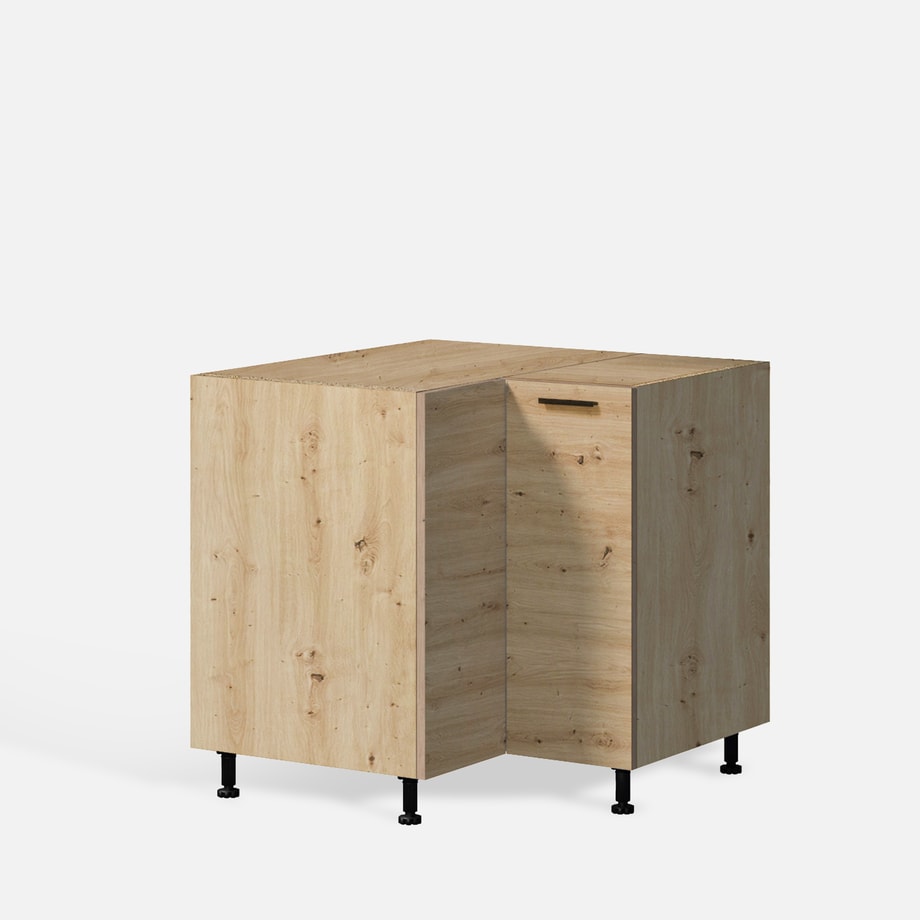 Szafka dolna stojąca narożna MILENA M/D90X90N dąb artisan