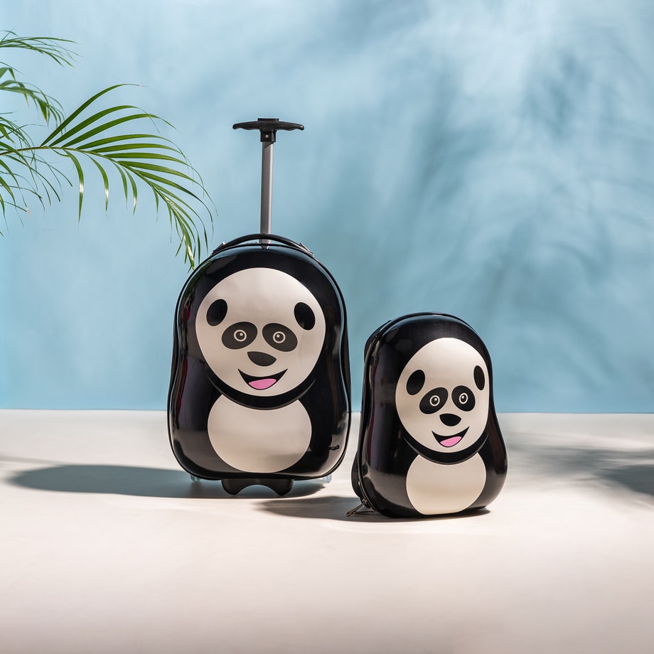 PANDA Zestaw walizka i plecak