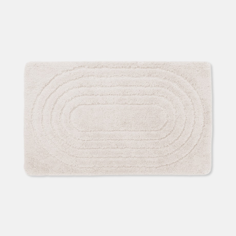 Dywanik łazienkowy ivory 60x100 cm CARMEN