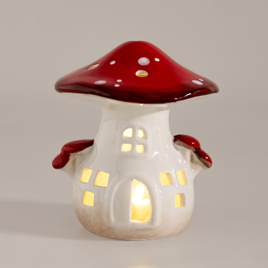Domek muchomor LED JESIEŃ 11,6 cm