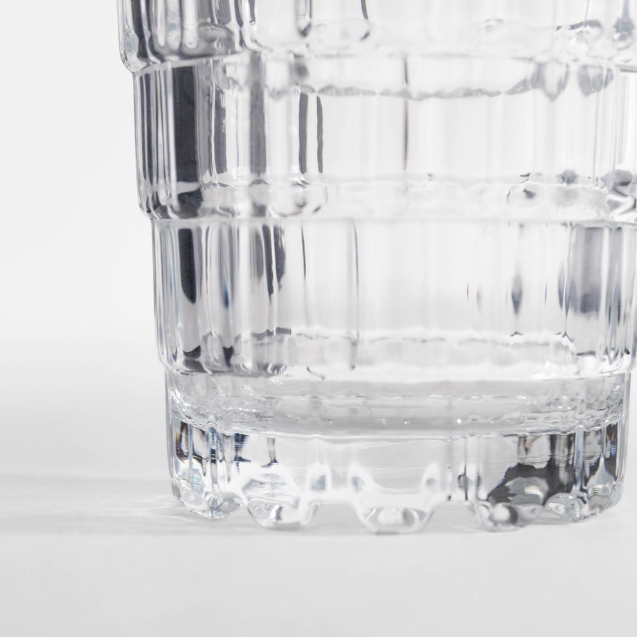 Szklanka do zimnych napojów geometryczny wzór 350 ml