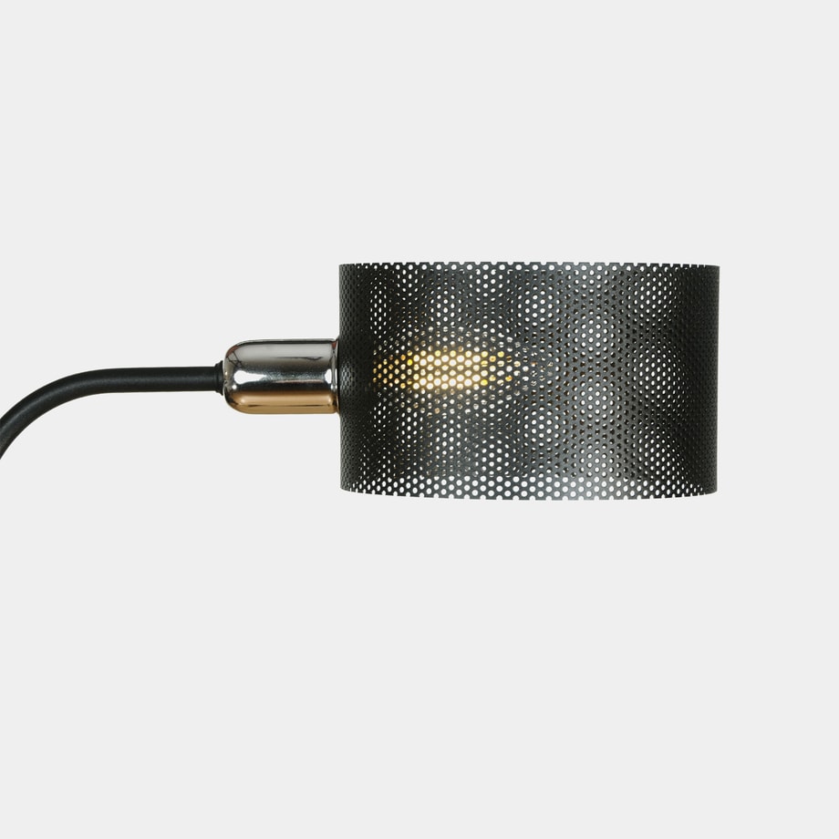 Lampa podłogowa czarna MIKO