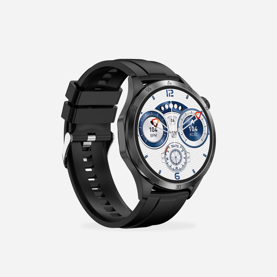 Smartwatch sportowy bluetooth NFC 270 mAh czarny PSMART20B