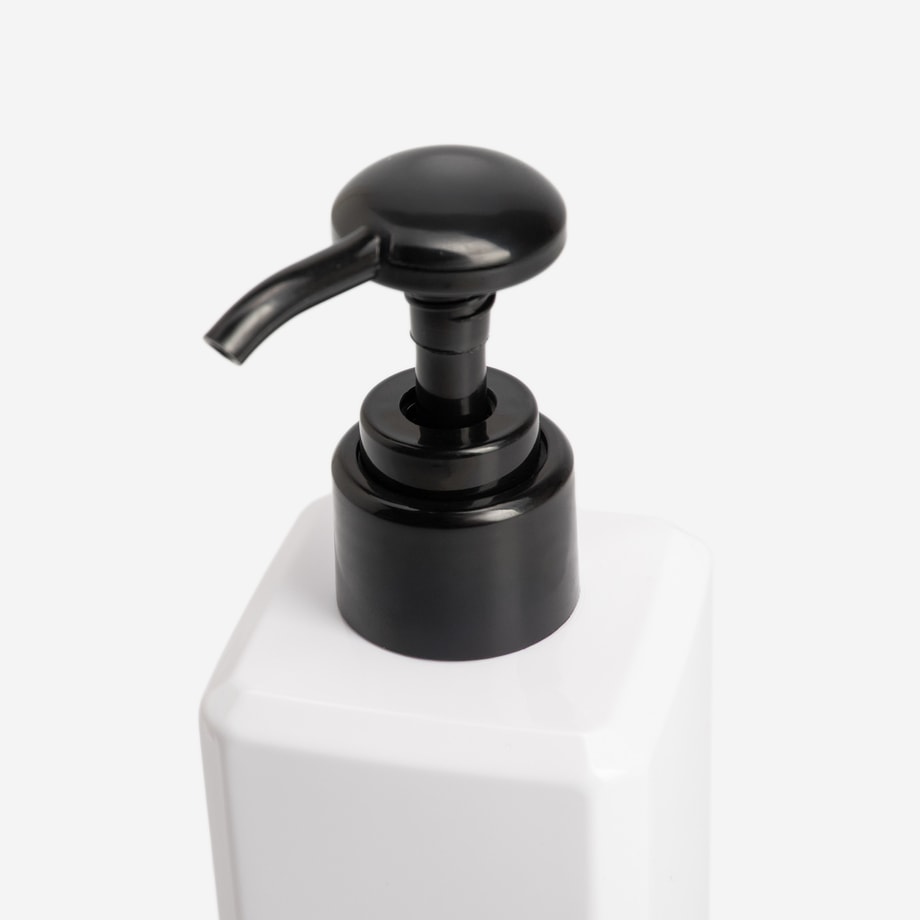 Dozownik do mydła, biały, 300 ml