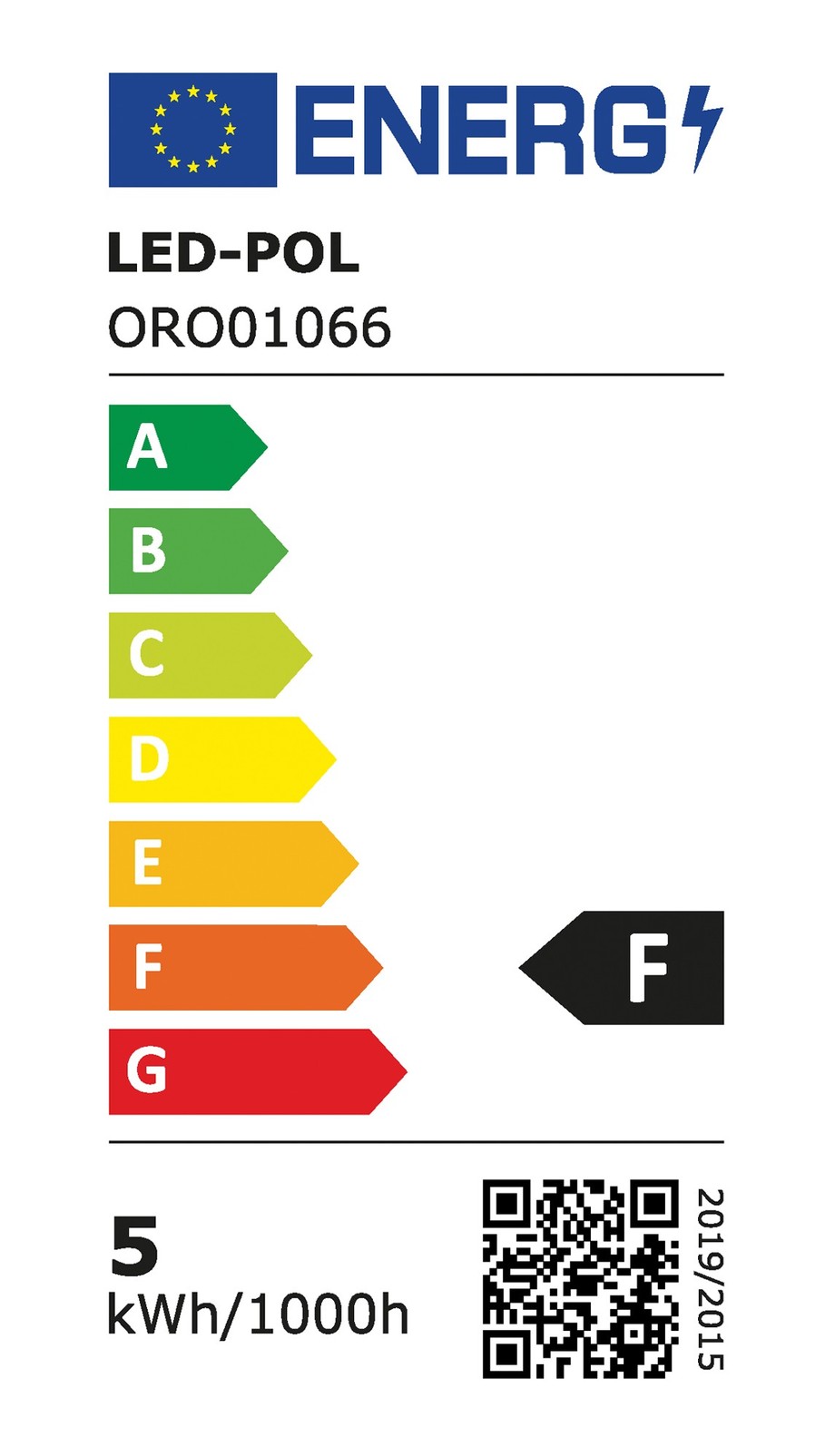 Żarówka LED barwa neutralna ORO-ATOS-GU10-5W-DW-DIMM