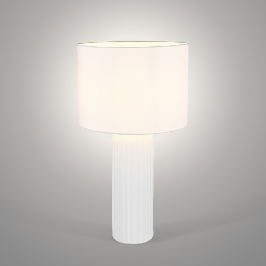 Lampa stołowa biała wys. 51 cm BLAIR R51811031