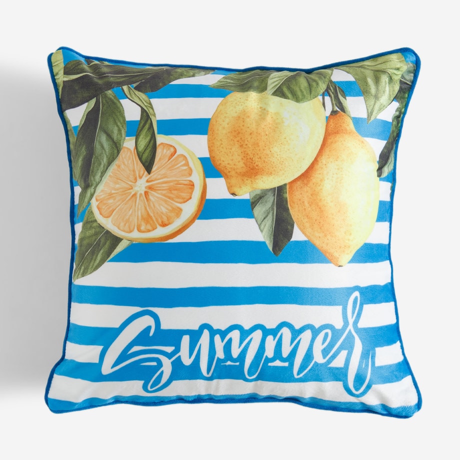 Poszewka w cytryny summer LEMONE 45x45 cm